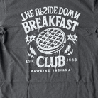 Upside Down Breakfast Club T-Shirt - 100% Cotton - flyinghousethreads