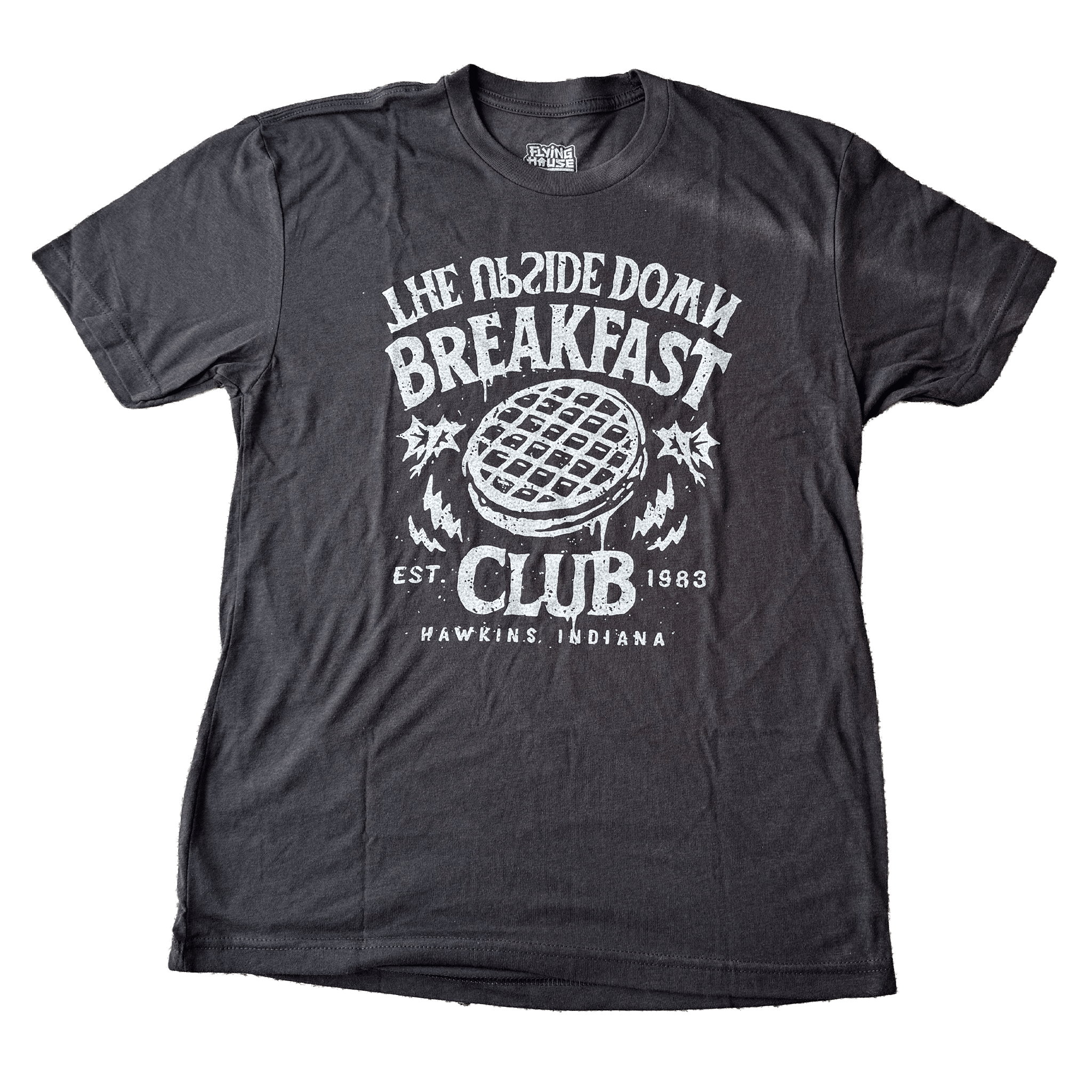 Upside Down Breakfast Club T-Shirt - Triblend - flyinghousethreads