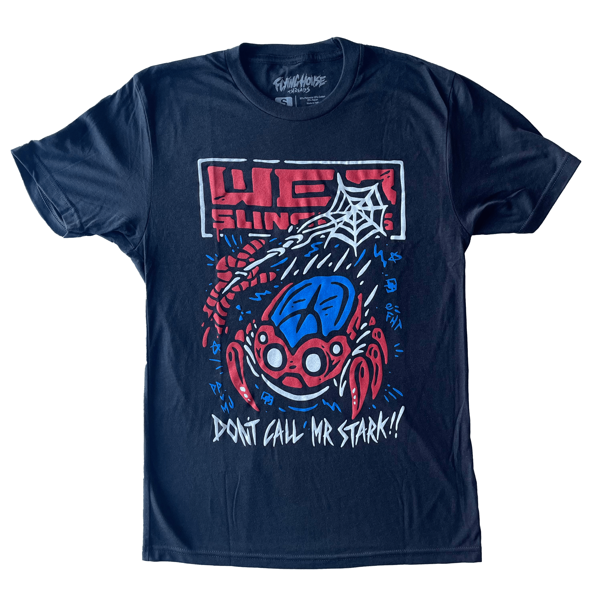 Web Slingers T-Shirt - Triblend - Flying House Threads