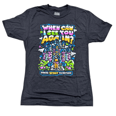 When Can I See You Again T-Shirt - Triblend - Flying House Threads