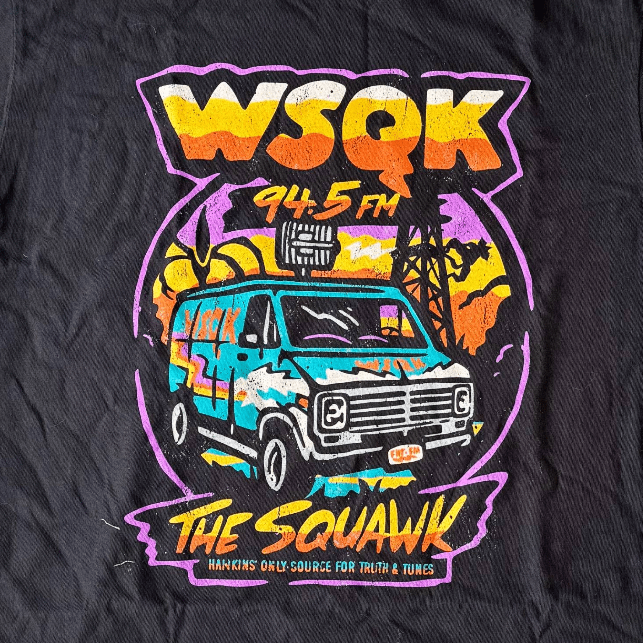 WSQK T-Shirt - 100% Cotton - flyinghousethreads