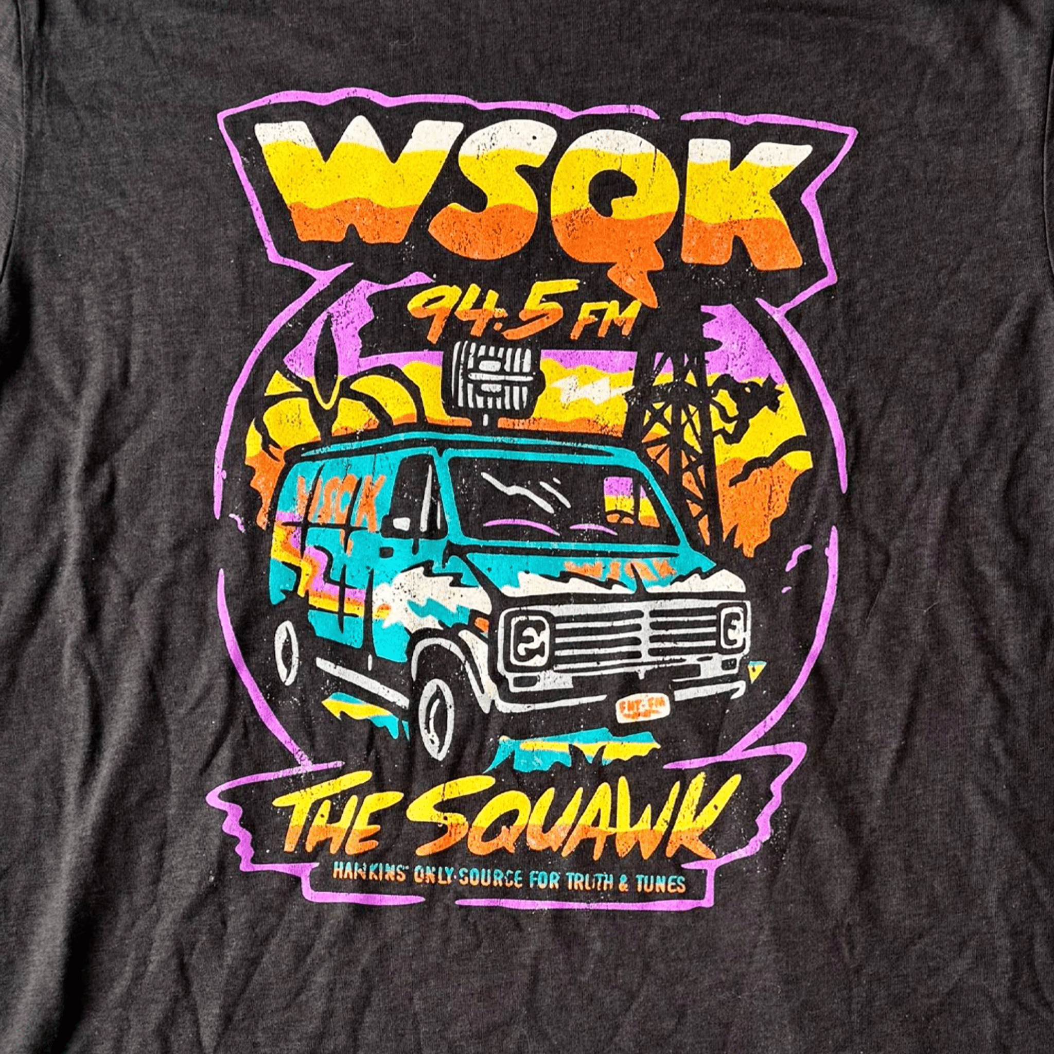 WSQK T-Shirt - Triblend - flyinghousethreads