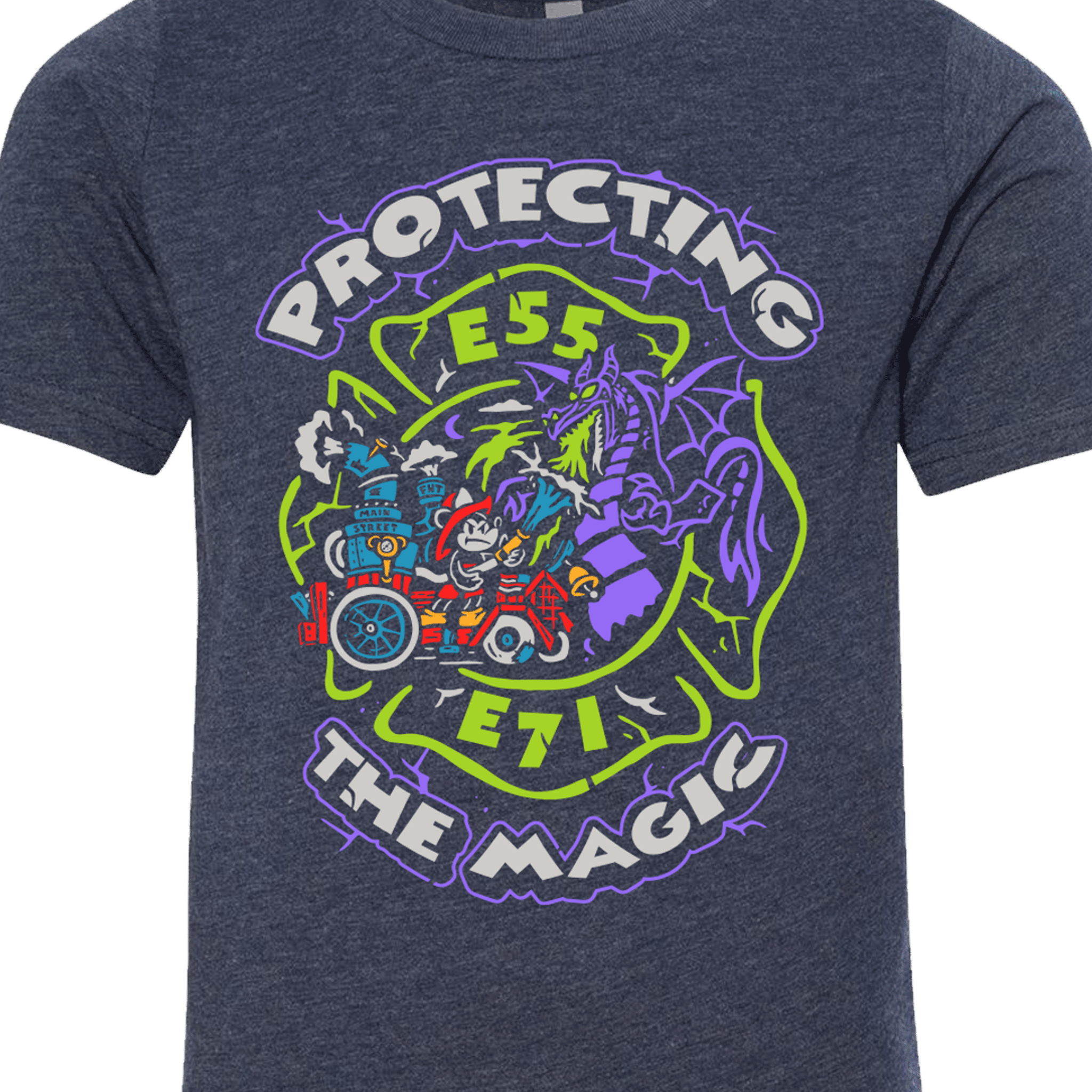 Youth Firehouse T-Shirt - Triblend - flyinghousethreads