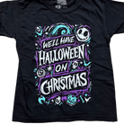 Youth Halloween on Xmas T-Shirt - Cotton - Flying House Threads