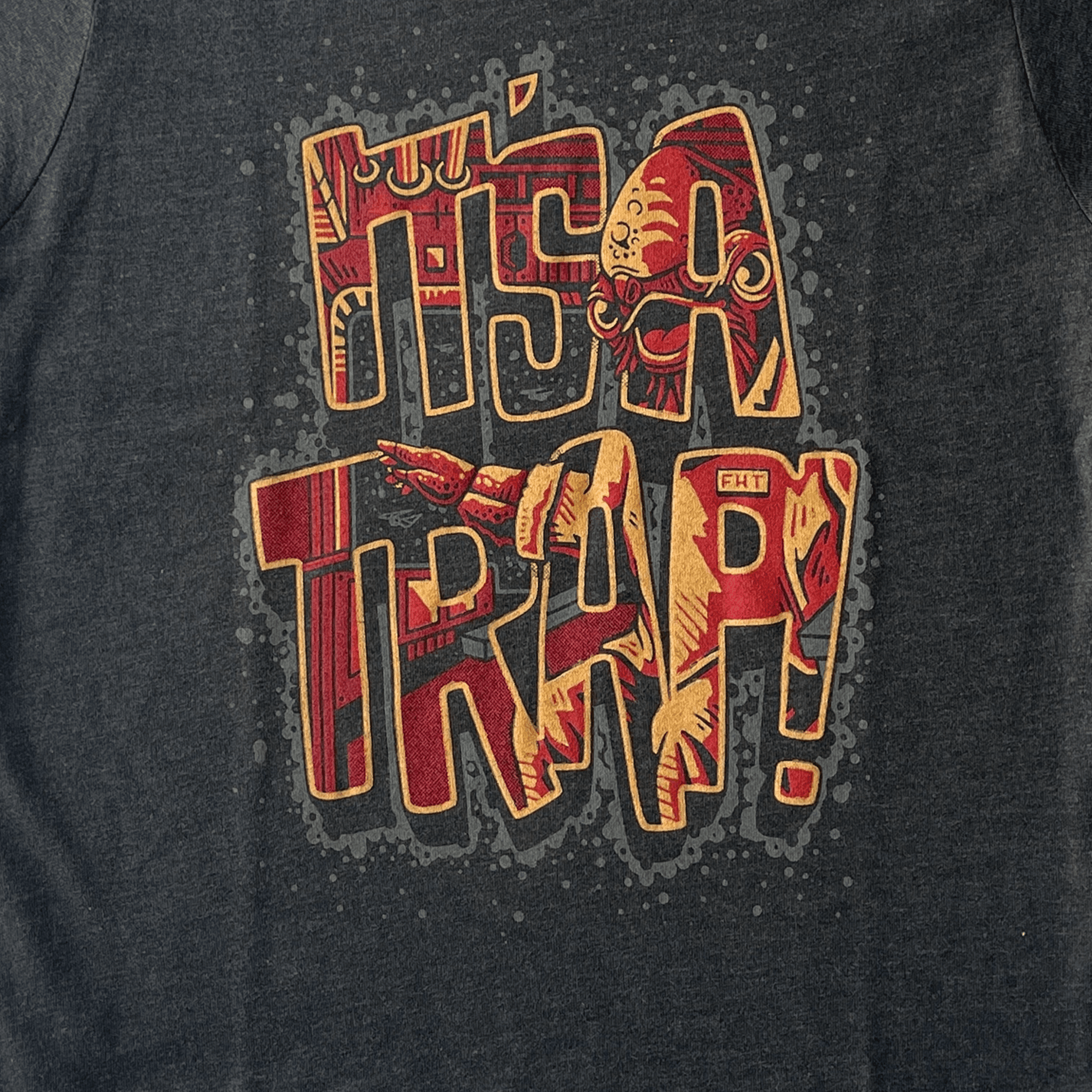 Youth It's a Trap T-Shirt - Triblend - flyinghousethreads