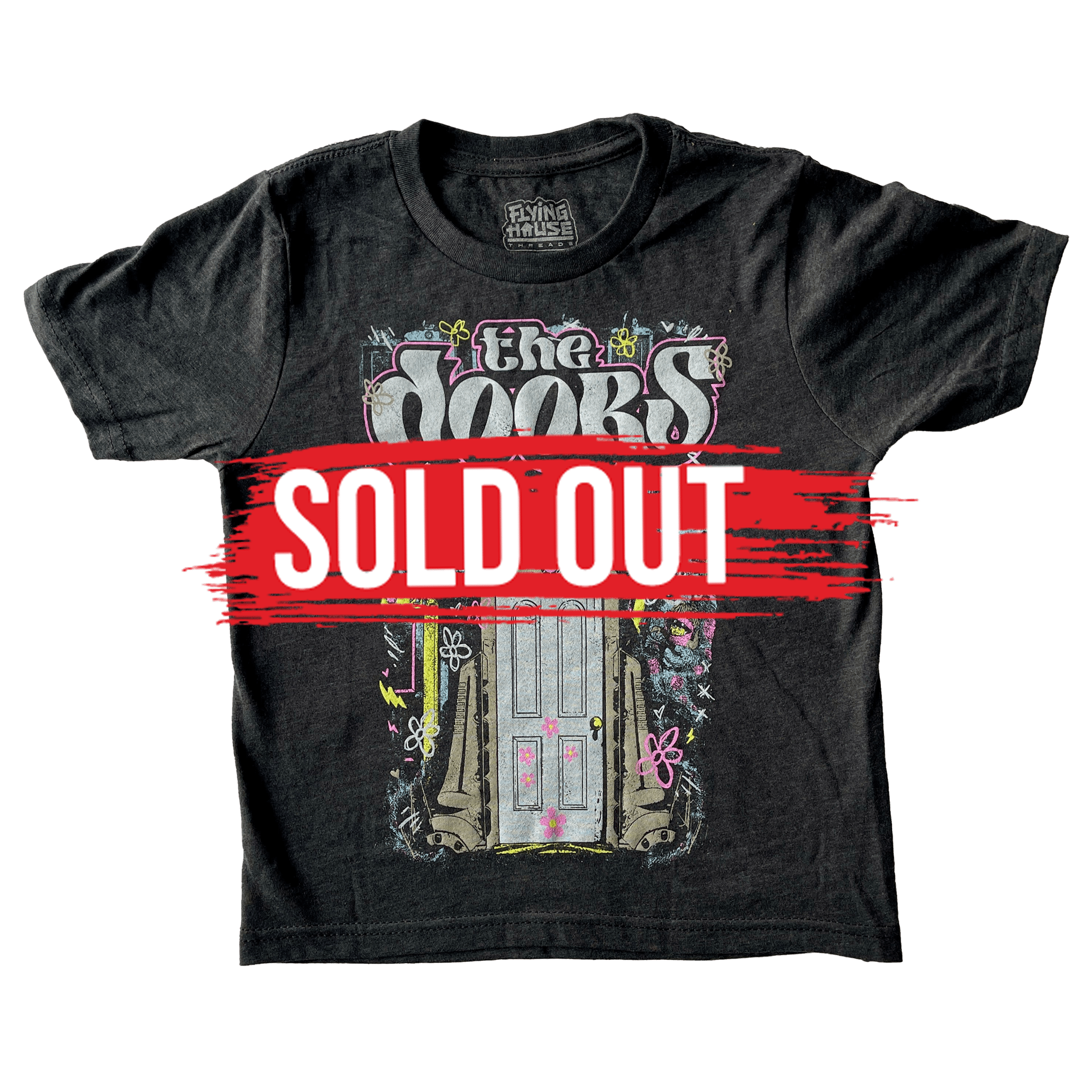 Youth The Doors T-Shirt - Triblend - flyinghousethreads