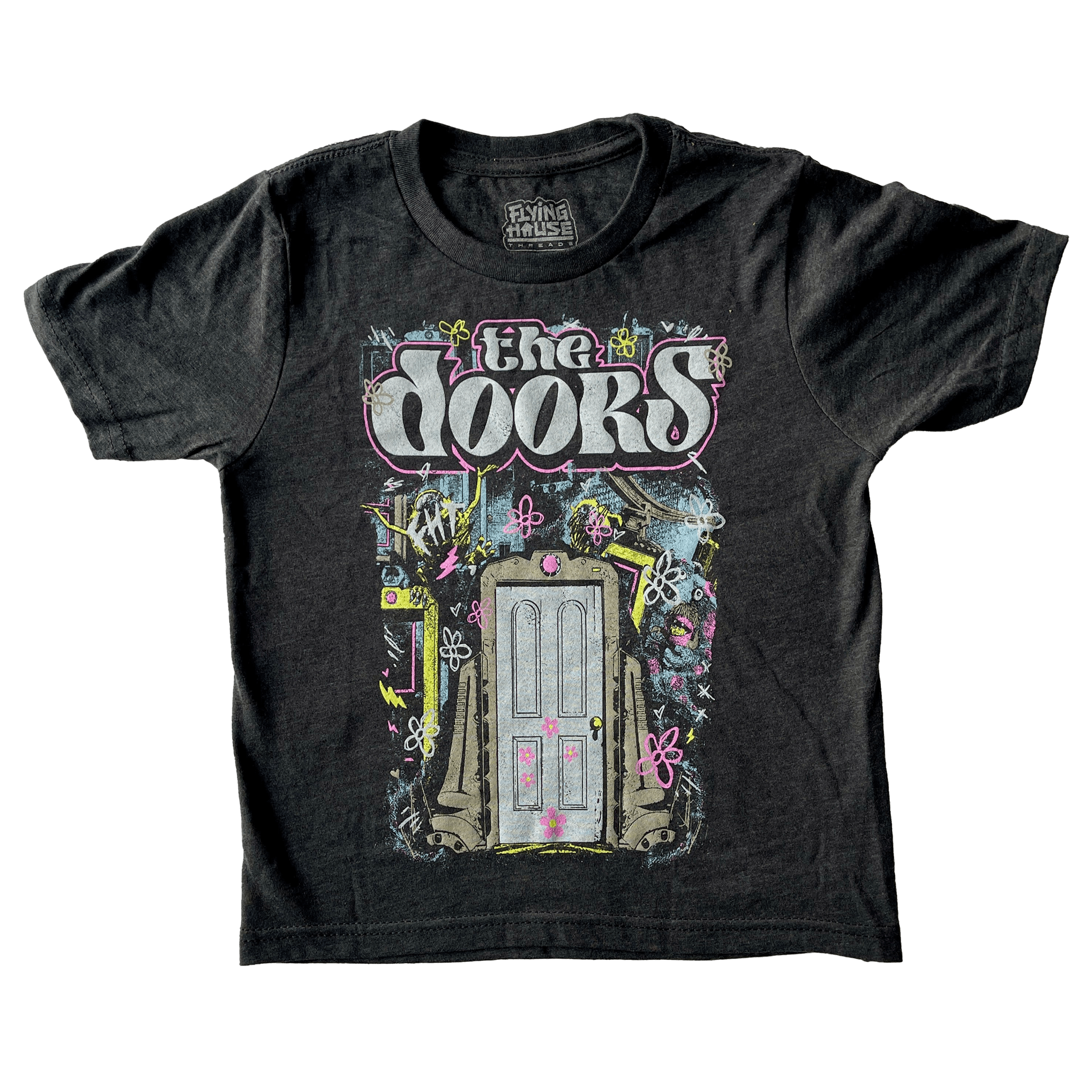 Youth The Doors T-Shirt - Triblend - flyinghousethreads