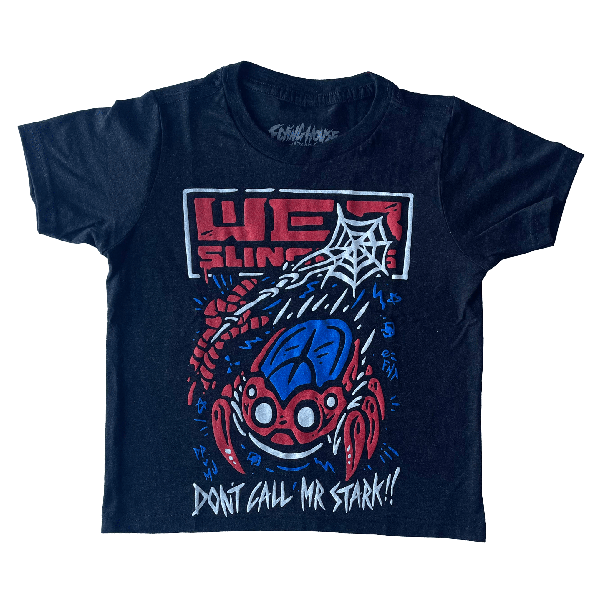 Youth Web Slingers T-Shirt - Triblend - Flying House Threads